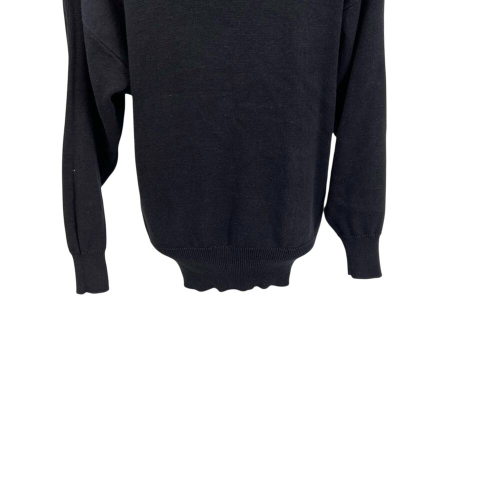 Bonnie Boerer Vintage Sweater Crystal‎ Embellishments Black Size Medium - Picture 8 of 10
